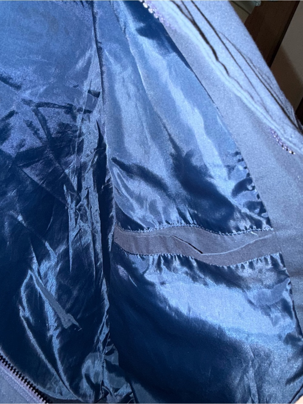 Haband Navy Men's Bomber Jacket - Picture 4 of 6